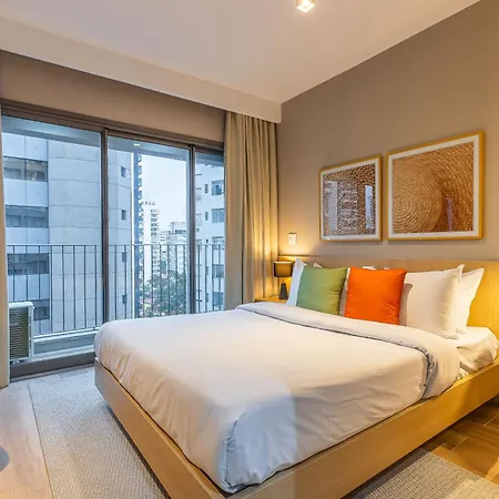 Apartamentos Novos Proximos Ao Masp E A Metros Da Estacao Consolacao E Avenida Paulista - Next Haddock Sao Paulo Room photo