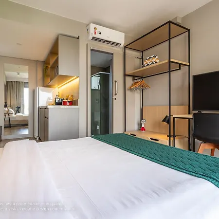 Apartamentos Novos Proximos Ao Masp E A Metros Da Estacao Consolacao E Avenida Paulista - Next Haddock Sao Paulo Room photo