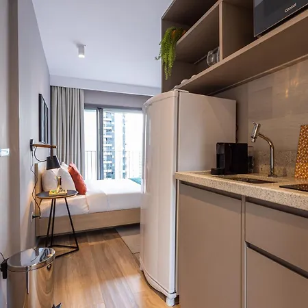 Apartamentos Novos Proximos Ao Masp E A Metros Da Estacao Consolacao E Avenida Paulista - Next Haddock Sao Paulo Room photo
