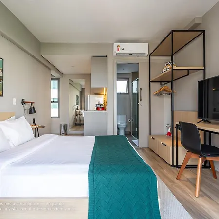 Apartamentos Novos Proximos Ao Masp E A Metros Da Estacao Consolacao E Avenida Paulista - Next Haddock Sao Paulo Room photo