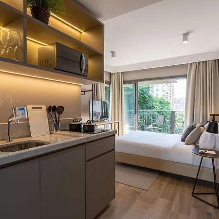 Apartamentos Novos Proximos Ao Masp E A Metros Da Estacao Consolacao E Avenida Paulista - Next Haddock Sao Paulo Room photo
