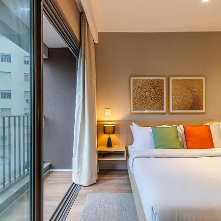 Apartamentos Novos Proximos Ao Masp E A Metros Da Estacao Consolacao E Avenida Paulista - Next Haddock Sao Paulo Room photo