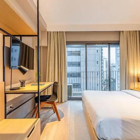 Apartamentos Novos Proximos Ao Masp E A Metros Da Estacao Consolacao E Avenida Paulista - Next Haddock Sao Paulo Room photo