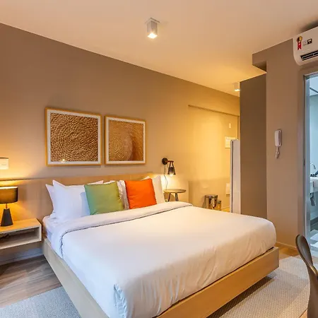 Apartamentos Novos Proximos Ao Masp E A Metros Da Estacao Consolacao E Avenida Paulista - Next Haddock Sao Paulo Room photo