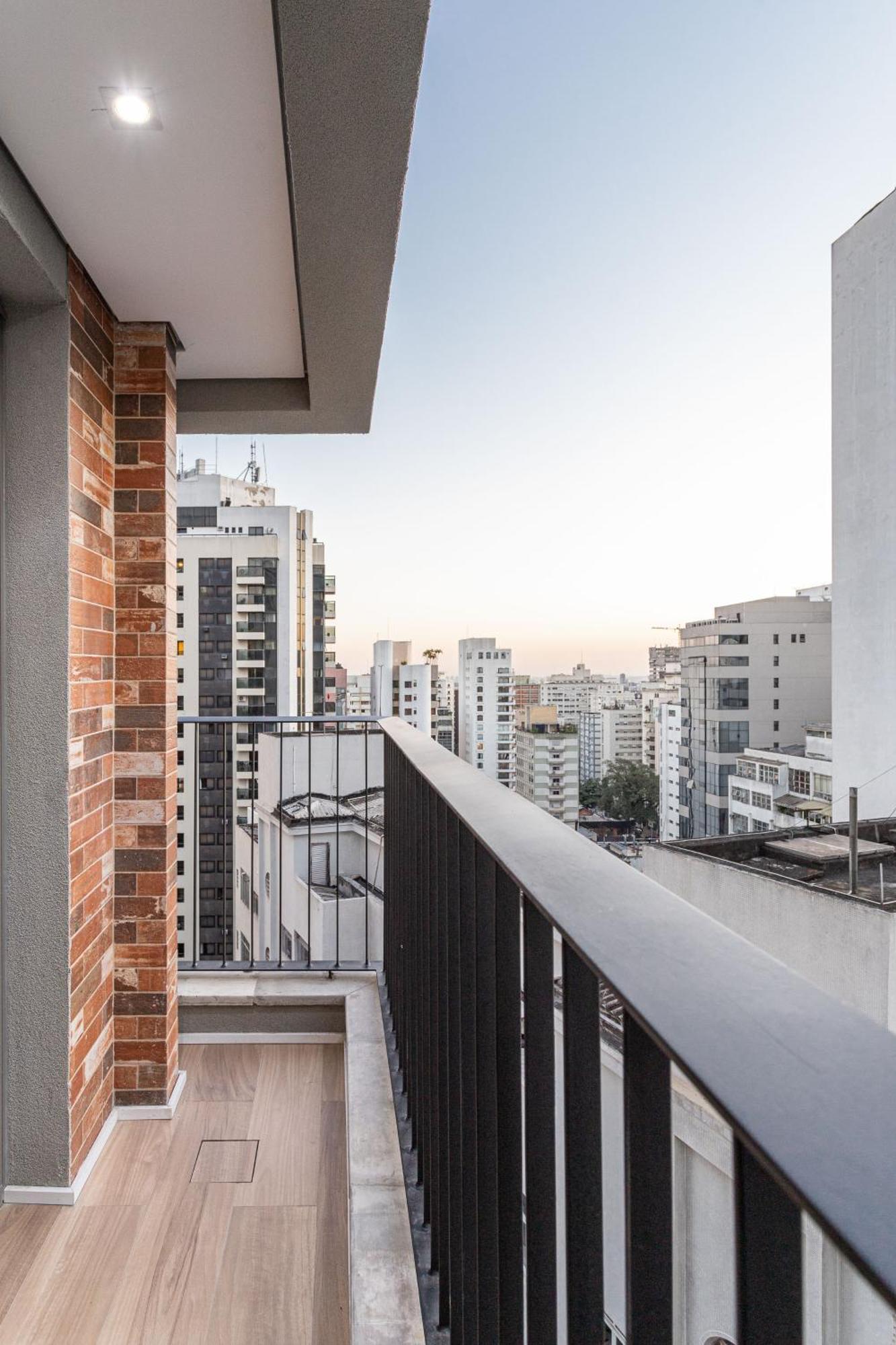 公寓 Novos Proximos Ao Masp E A Metros Da Estacao Consolacao E Avenida Paulista - Next Haddock *